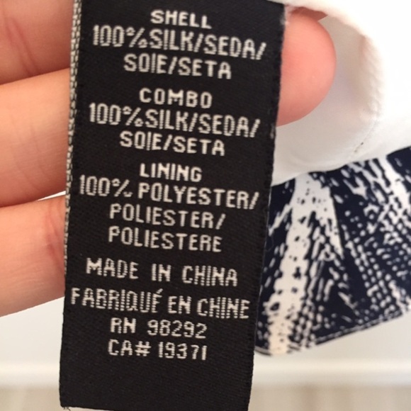 TIBI Blue Silk Zip Dress - Picture 6 of 7